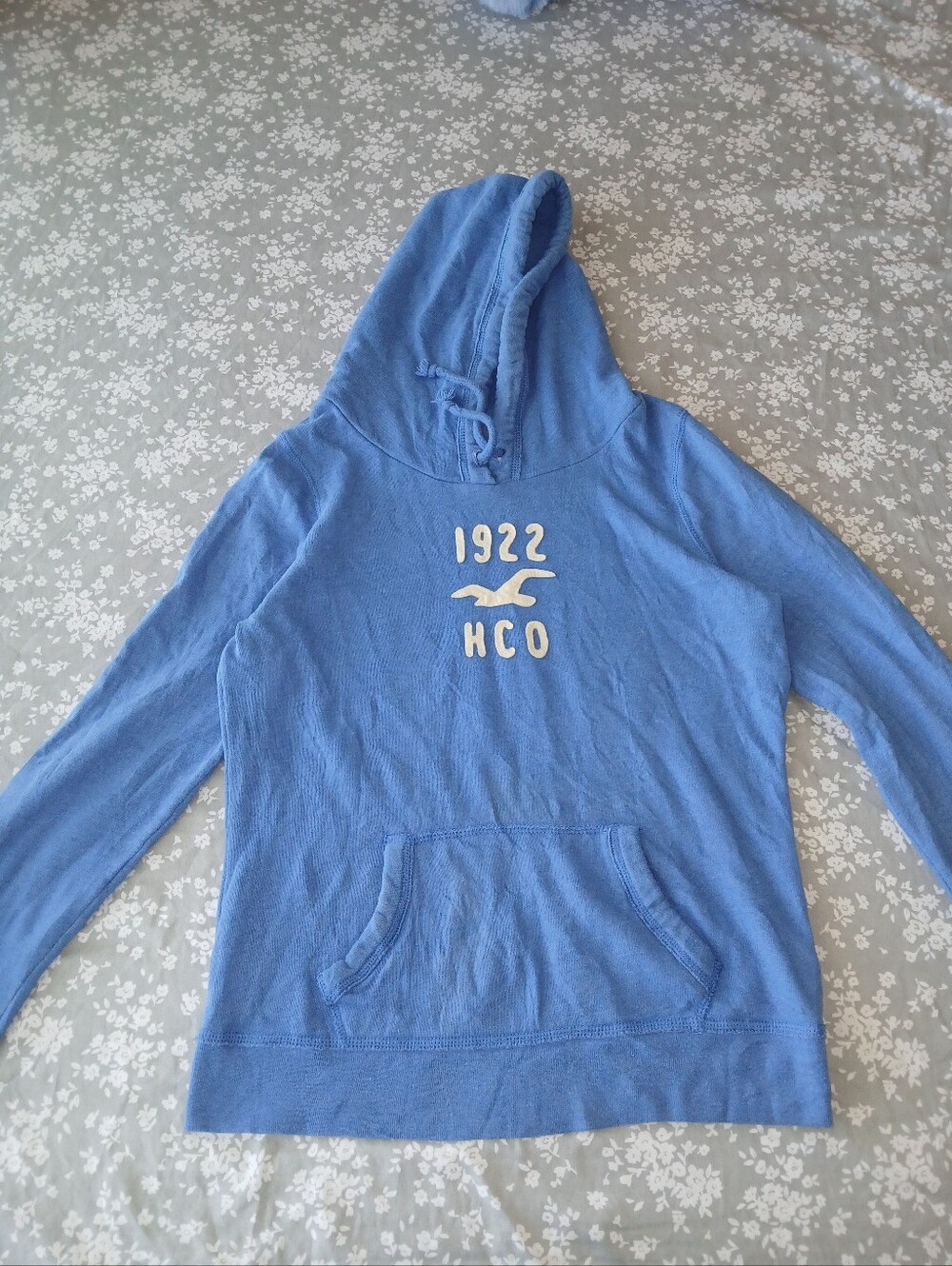Hollister 1922 HCO Blue  Hoodie Sweatshirt